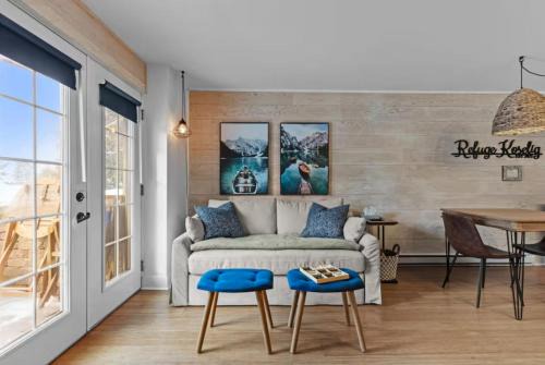 Piedmont House | 5 min Saint-Sauveur Best Suite with View and fireplace
