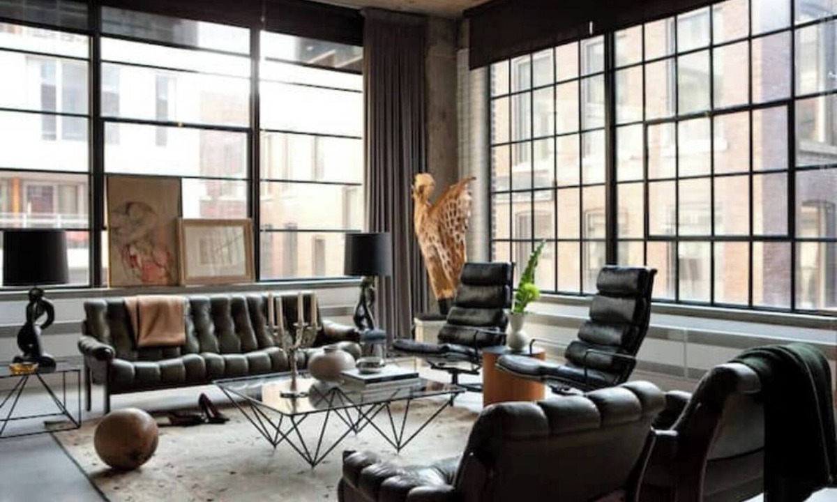 Downtown Montreal Apartment | ARTY INDUSTRIAL LOFT