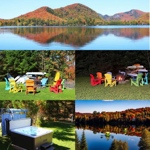 Lac Superieur Village Ski Chalet | Chalet-Spa-lake access Lac-Superieur-close to Mont-Tremblant ski resort