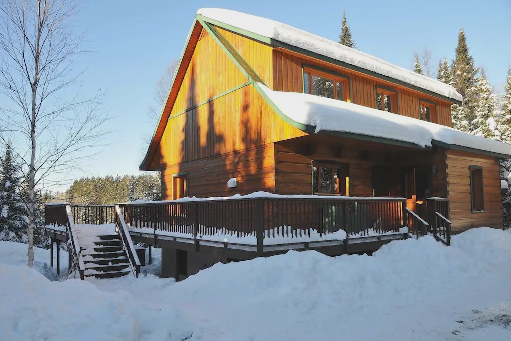 Lac-Superieur Villa | chalet spa & sauna tremblant versant nord