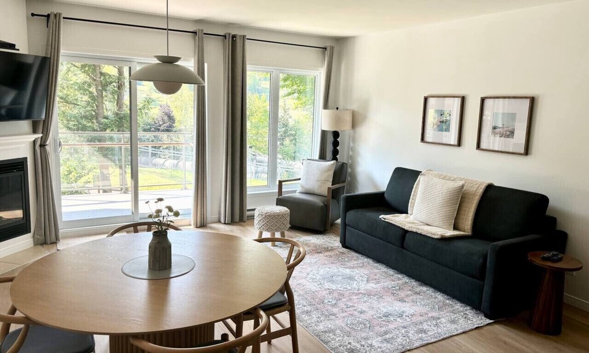 Bromont Condo | Condo ski in/out sur la montagne