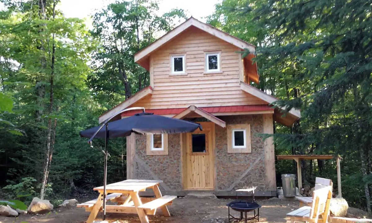 Lakeview Cabin | Cordwood Cabin à Terra Perma