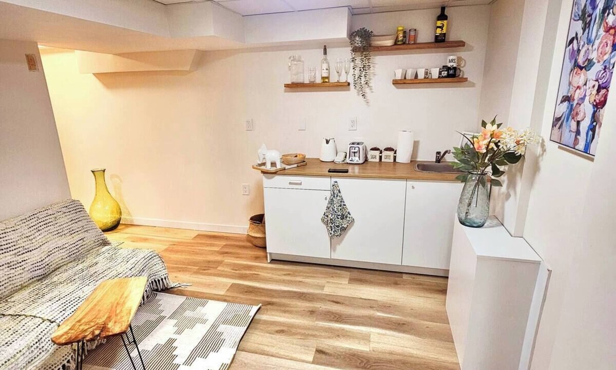 Fort Gary Apartment | Cozy Private Basement Suite| Near Transit & U of M