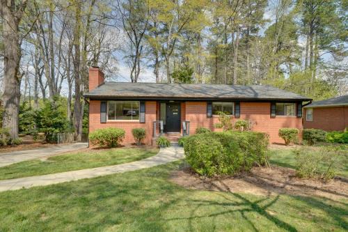 Cary House | Deck & Patio! Walkable Downtown Cary Home