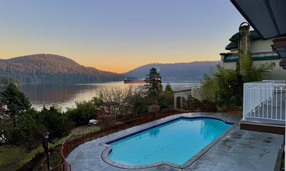 Dollarton House | Deep Cove Waterfront Estate with Dock and Pool