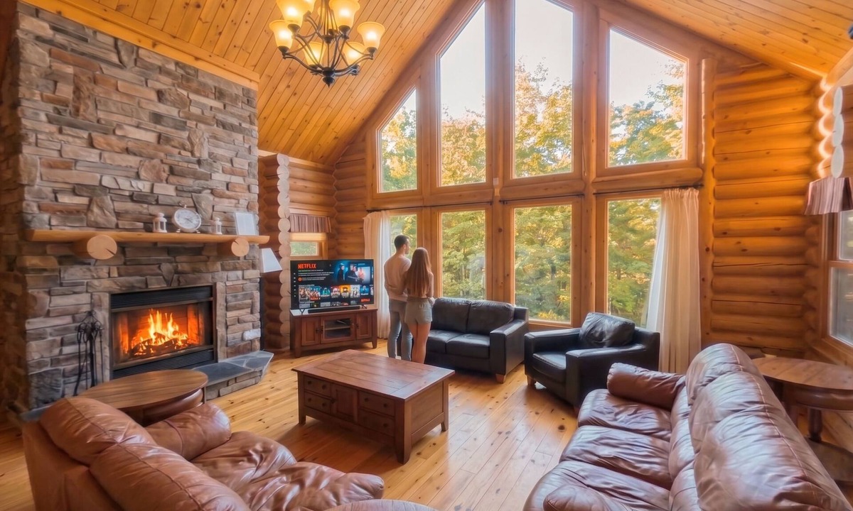 Fiddler Lake Resort Ski Chalet | Fiddler Lake 72 | Private spa, pool table & Pool