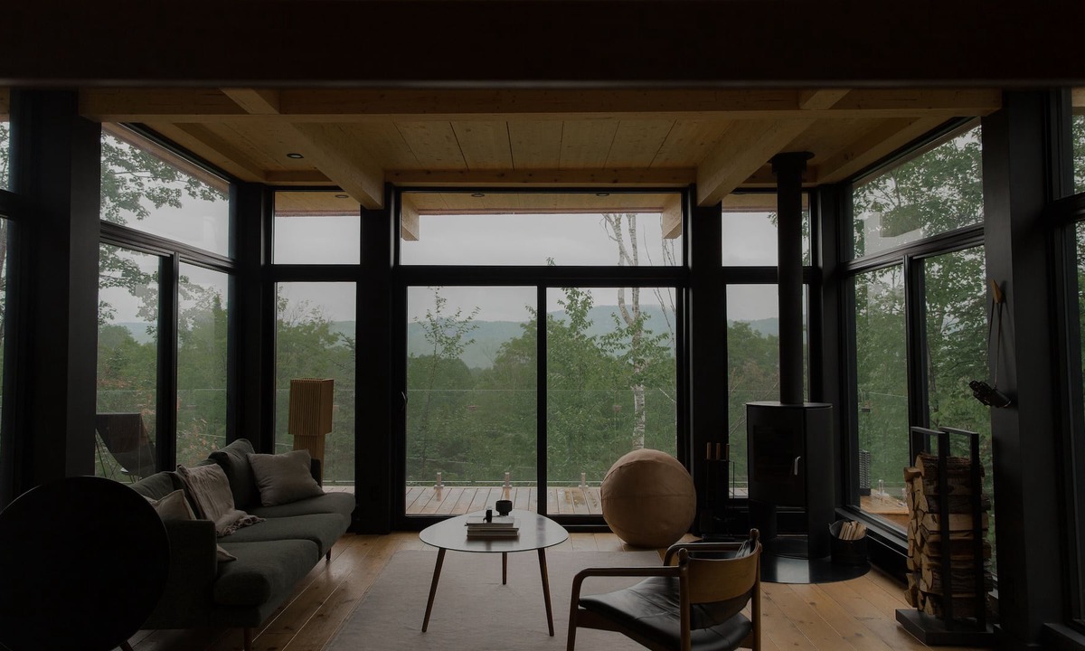 La Conception Cabin | hintercabin x: a scandinavian cabin near tremblant