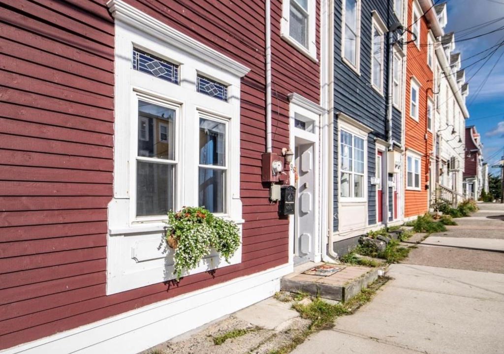 Downtown St. John's House | Historic Jelly Bean Row House Walk to Signal Hill