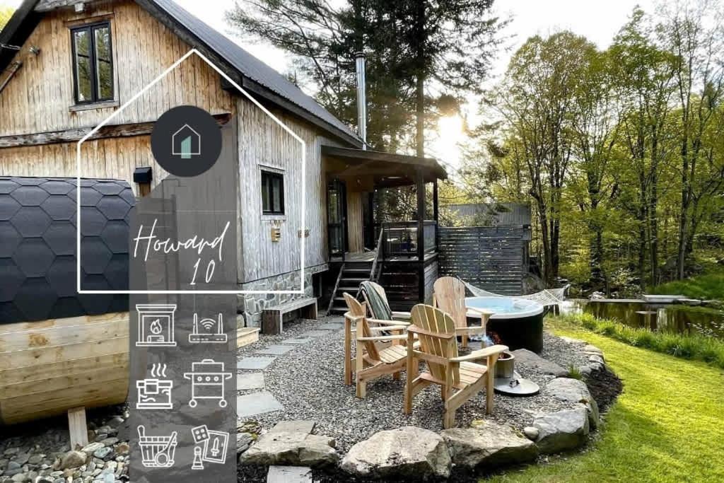 Lac-Brome Ski Chalet | Le 10 - Spa Sauna Shower Bromont Lac-Brome