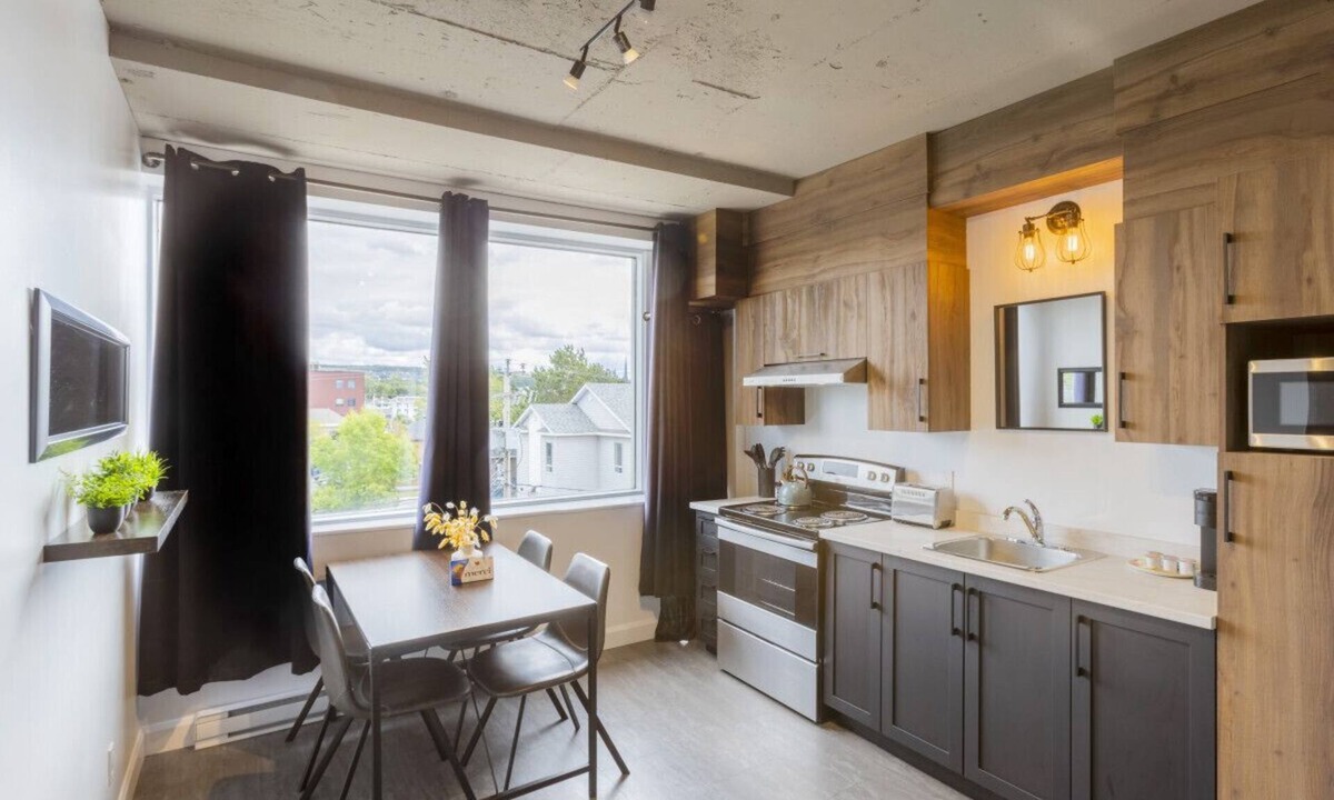 Rimouski Apartment | Loft 302 - Rooftop - Downtown - 55" TV