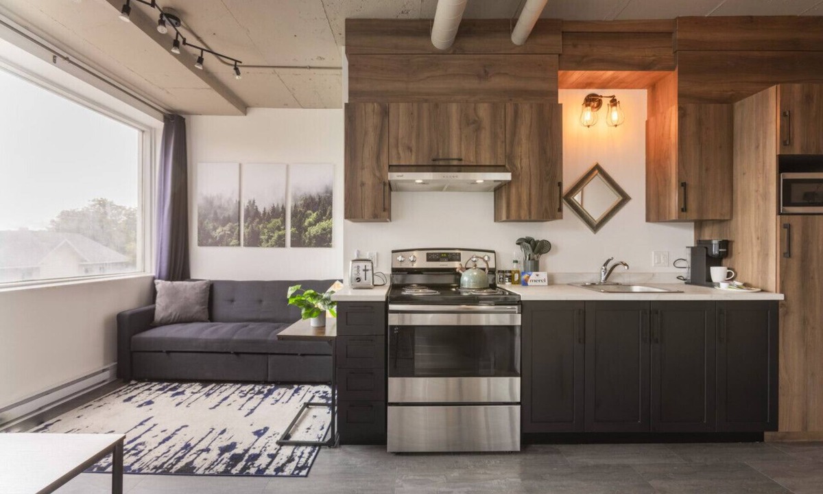 Rimouski Apartment | Loft 303 - Rooftop - Downtown - 55" TV