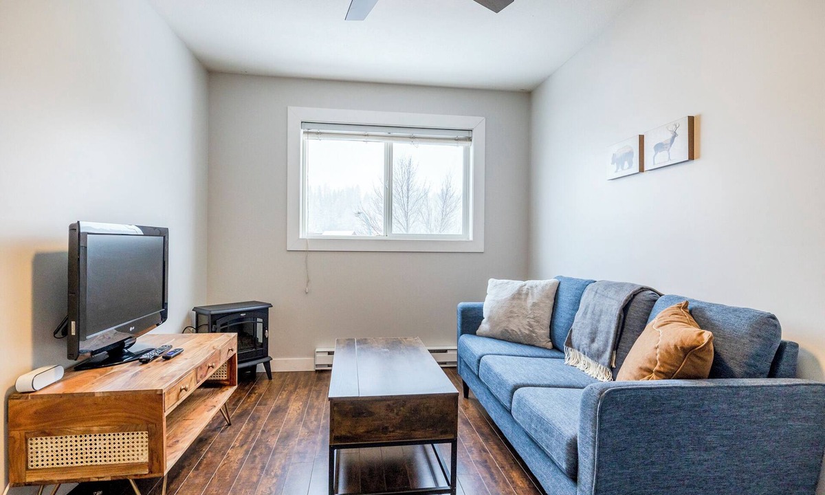 East Kootenay Apartment | Modern 1 Bed Suite - Fireplace - Great location