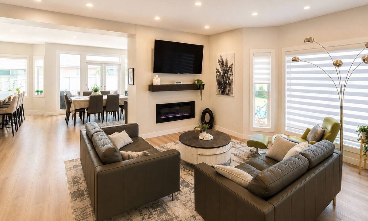 Southeast Calgary House | Modern 3BR - AC Lake Access 10 Min Spruce Meadows - Double Garage