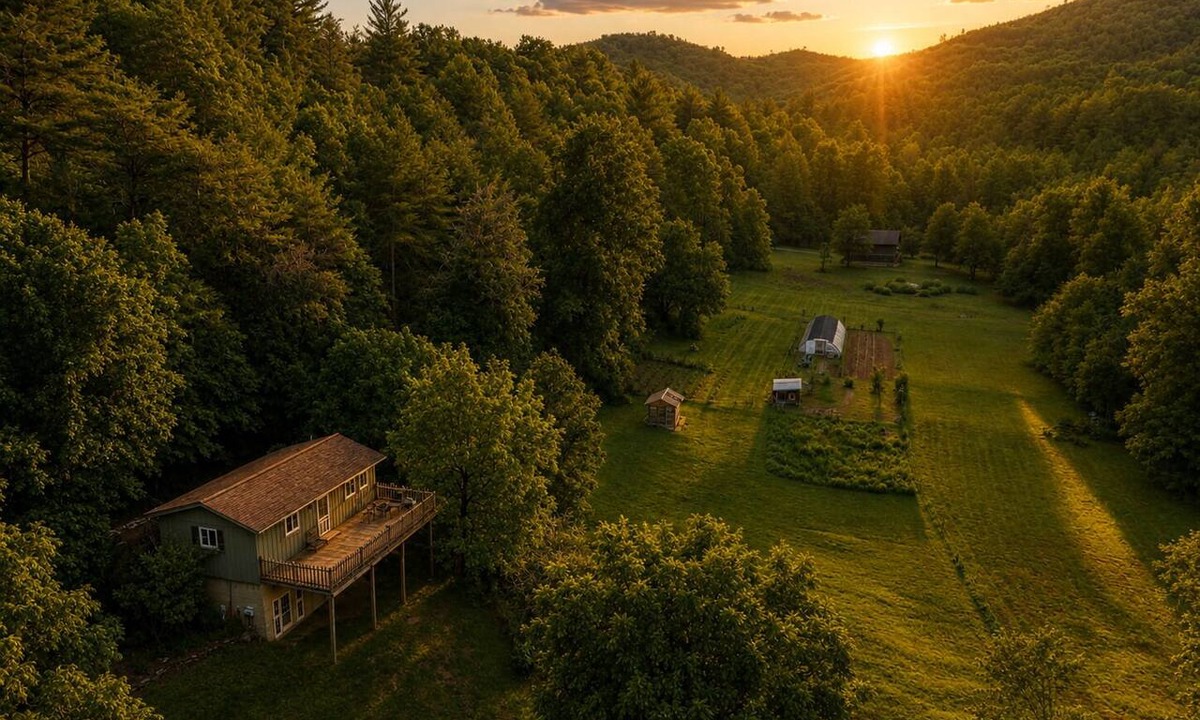 Purlear Cottage | Romantic Mountain Cottage Near Boone