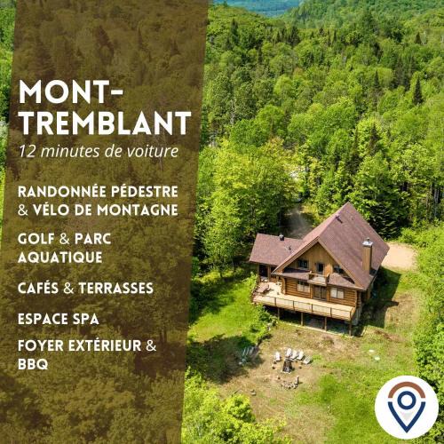 Saint-Faustin-Lac-Carre Ski Chalet | Rustic Chalet & Serenity in Mont Blanc