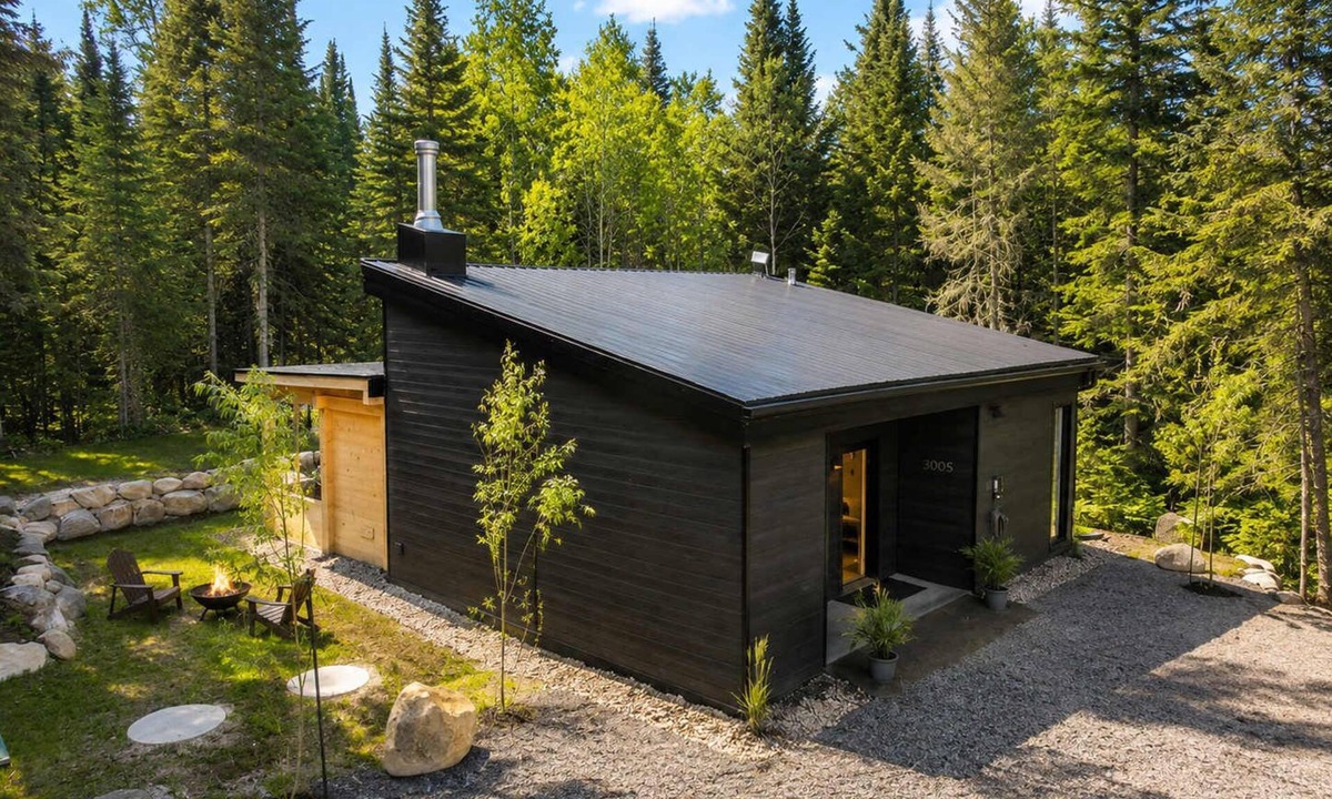 Notre-Dame-de-la-Merci Ski Chalet | Saint-Donat | Sauna, Spa