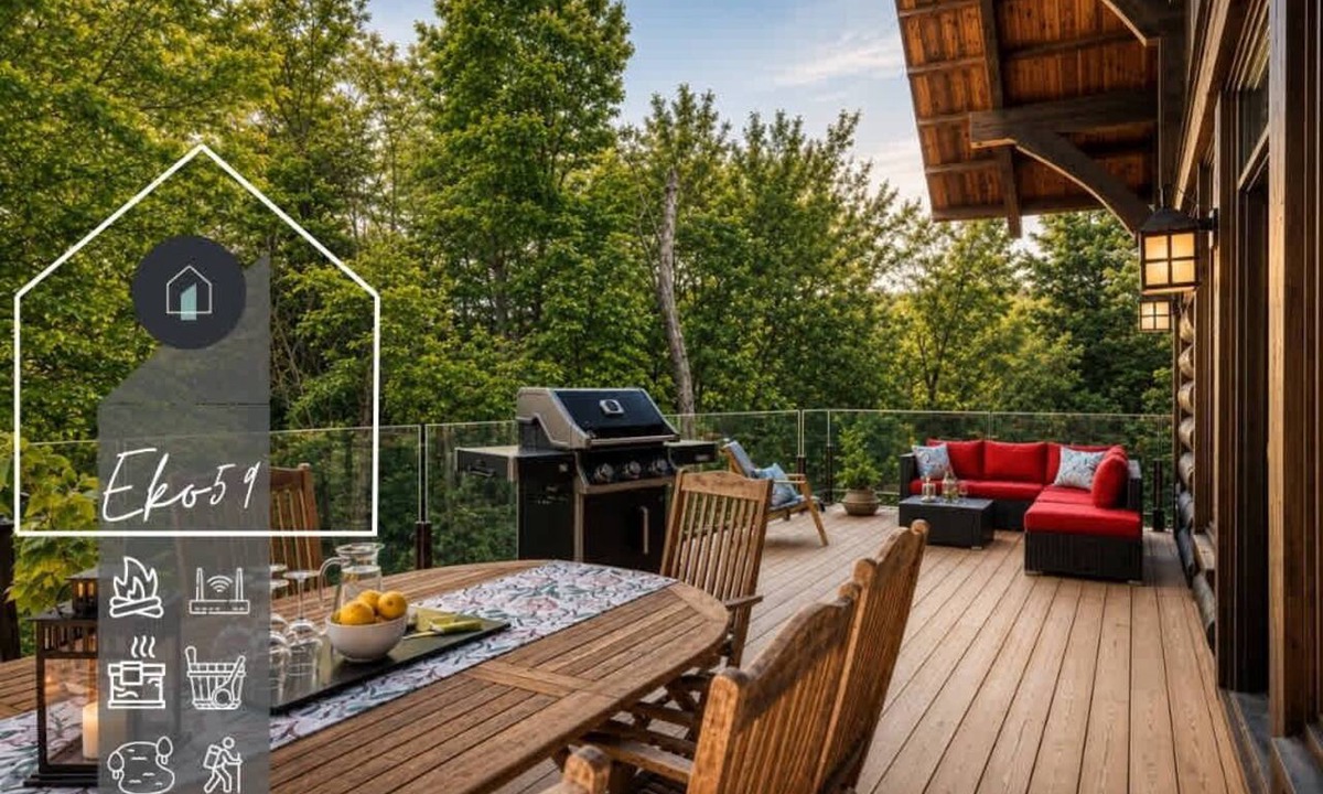Lac-Superieur Ski Chalet | Signature Chalet | Spa, Sauna & Fireplace at Eko59