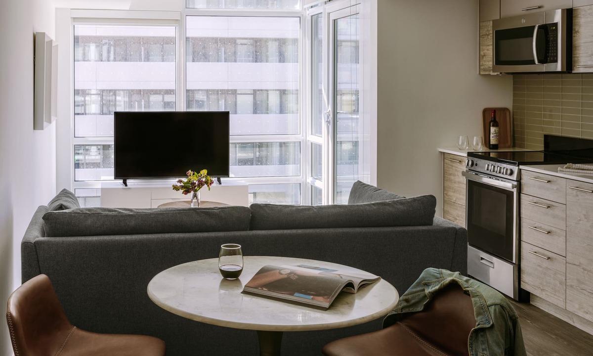 Downtown Toronto Apartment | Sonder at The Liberty | Superior One-Bedroom w/Office