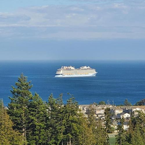 Colwood Apartment | Stunning Ocean View Modern 1 BDR Private Entry Suite