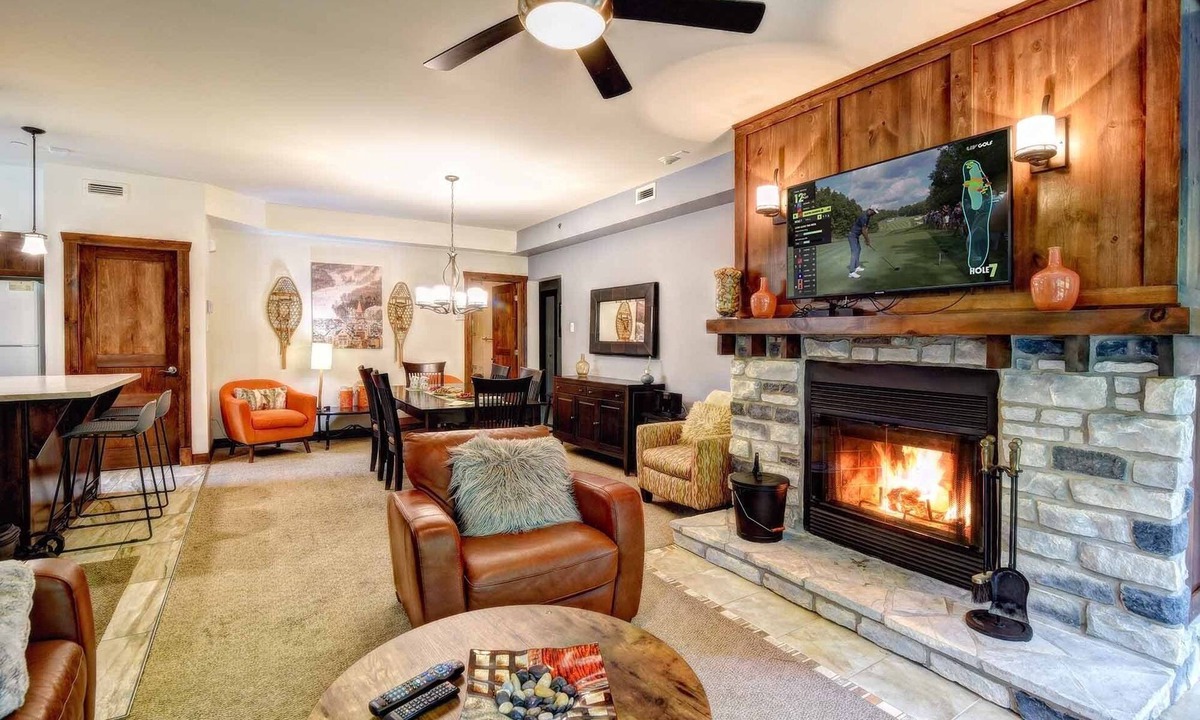 Tremblant-Les-Eaux Condo | Tremblant Les Eaux F - Mont-Tremblant