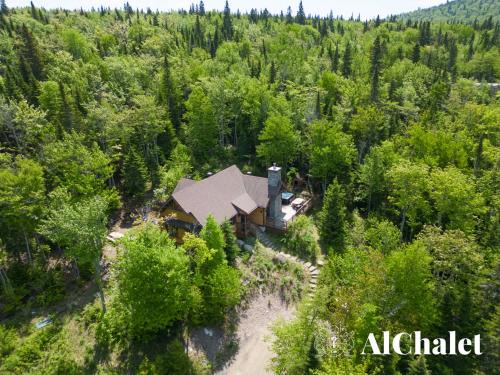 Petite-Riviere-Saint-Francois Ski Chalet | Villa Alpine - Alpin en Foret - Spa