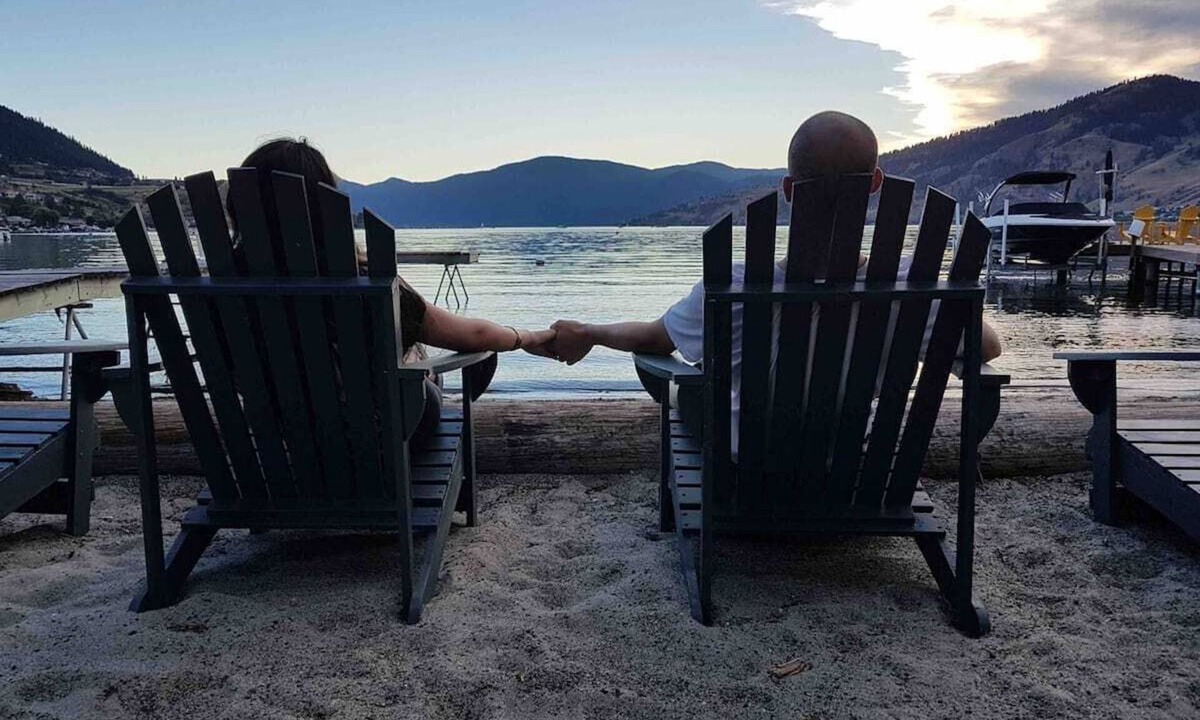 Vernon Apartment | Waterfront property: Couples Getaway: monthly/weekly/daily rates