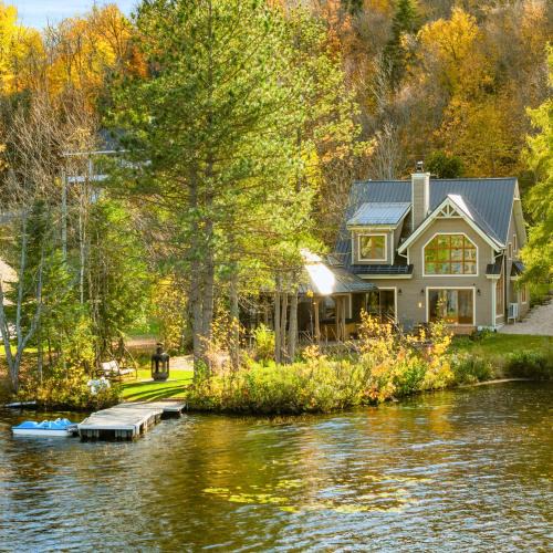 Saint-Raymond Ski Chalet | Waterfront with VIEW and SPA