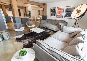 1800s Heritage Loft in Old Montreal by Nuage