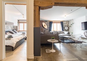 1800s Heritage Loft in Old Montreal by Nuage