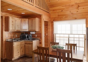 Spacious Couples Log Cabin White Mountains