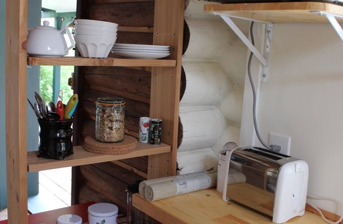 Ganges Cabin | 100 Year-Old Log Cabin Lovingly Restored - With New Bathroom And Kitchenette