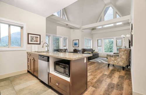 Harrison Hot Springs Apartment | 3BR Lakeside Penthouse Retreat With Rooftop BBQ