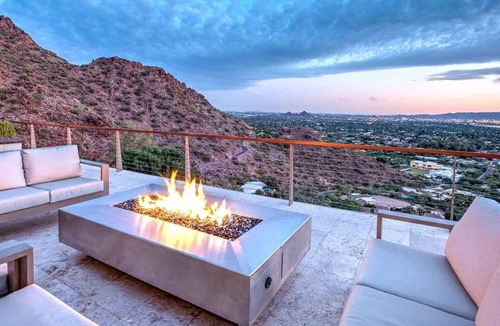 Red Rock North House | 9BR Private Camelback Estate - Infinity Pool, Spa, Private Theater & Views