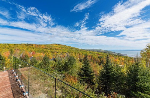 Saint-Joseph-de-la-Rive House | Amazing view of the St-Lawrence River