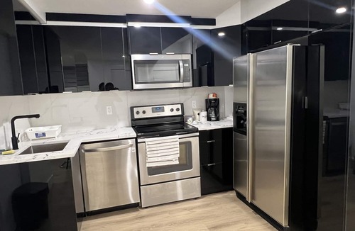 Northeast Edmonton House | Beautiful cozy luxurious brand new basement suit away from home