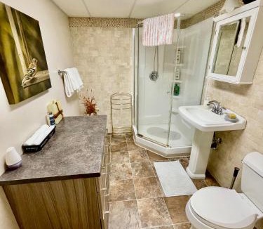 St. Albert House | Beautiful Suite Fenced yard Kitchen Laundry