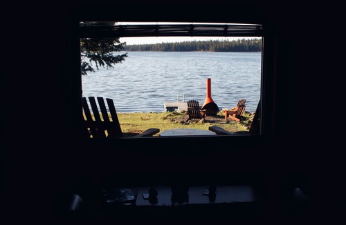 Cariboo Chilcotin Coast Cabin | Beautiful, waterfront Log Cabin on very private, ranch. Relax Off-grid!