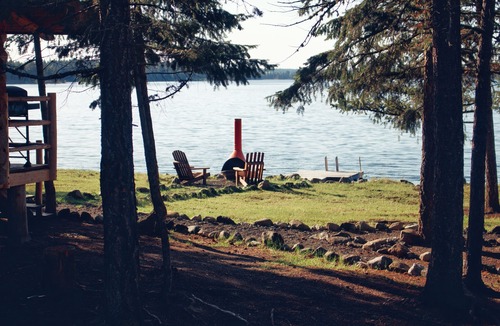 Cariboo Chilcotin Coast Cabin | Beautiful, waterfront Log Cabin on very private, ranch. Relax Off-grid!