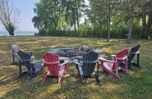 Carrying Place Ski Chalet | Beautiful wood lakefront chalet