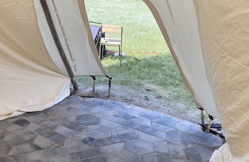 Division No. 3 House | Blackfoot Tipi Lodging under the Prairie Sky.