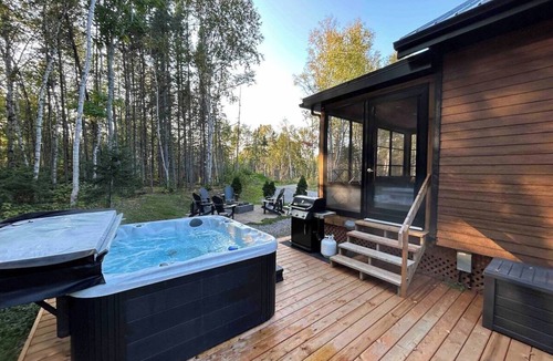 Baie-St-Paul Ski Chalet | Boréa 10: Hot Tub, Trails & St. Lawrence Views