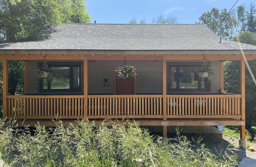 Kaslo Cottage | Brand new walk out lower suite. Peaceful, and surrounded by beautiful forest.