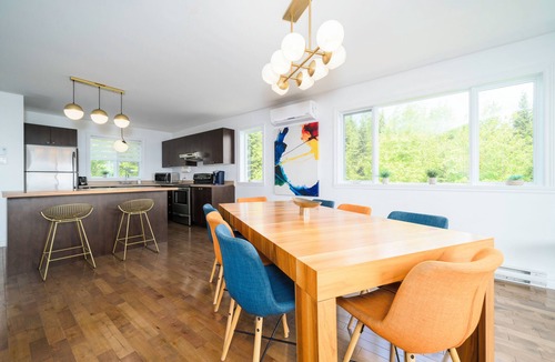 Petite-Riviere-Saint-Francois House | Hôtel à la maison - Le Beau-Mont, fleuve et spa