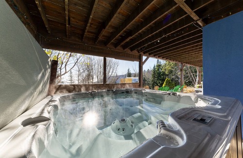 Petite-Riviere-Saint-Francois Ski Chalet | 14 guests with SPA | Chalet LaPaix-Ski