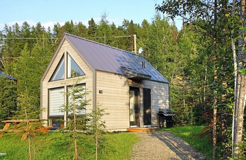Sainte-Marguerite-du-Lac-Masson Ski Chalet | Scandinavian mountain mini chalet