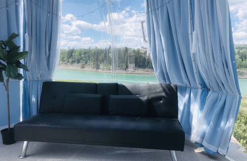 Calgary RV Rental | Campground/Dome1in ghost lake