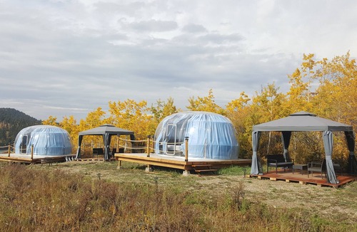 Calgary RV Rental | Campground/Dome1in ghost lake