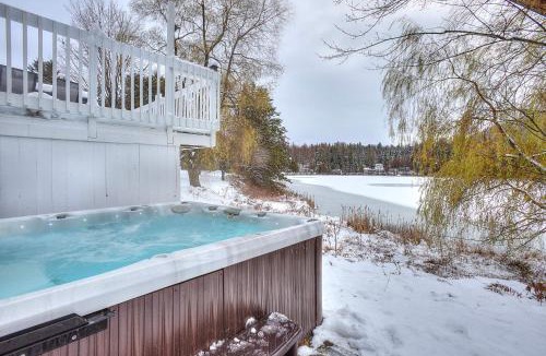 Mont-Tremblant House | Centenary Lakefront 5 Bedroom Home with Hot Tub