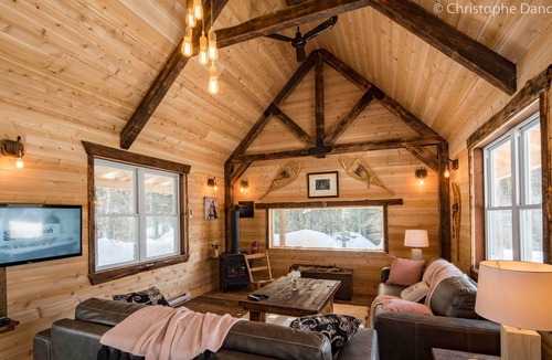 La Malbaie Ski Chalet | Chalet 6 pers. Petit lac, chevaux et Nature Parc Regional du Mont Grand Fonds.