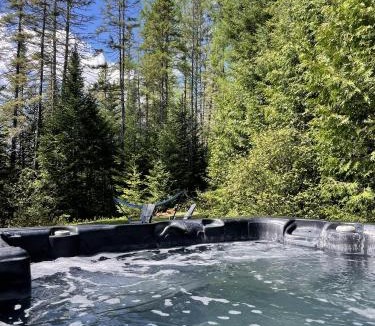 Notre-Dame-de-la-Merci Ski Chalet | Chalet NOX - Spa & Sauna - Romantic Getaway